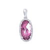 Pink Sapphire Pendant-CP3796WPS