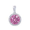 Pink Sapphire Pendant-CP3797WPS
