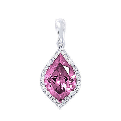 Pink Sapphire Pendant-CP3796WPS - Chatham Inc.
