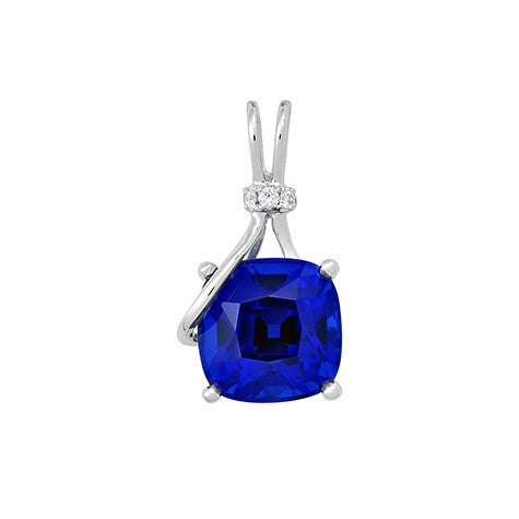 Blue Sapphire Pendant