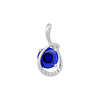 Blue Sapphire Pendant