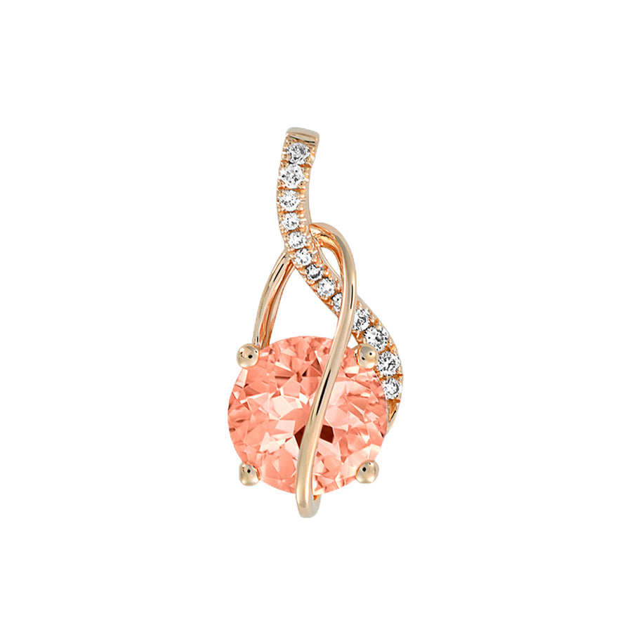 Champagne Sapphire Pendant-CP4346RCS