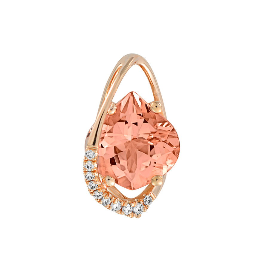 Champagne Sapphire Pendant