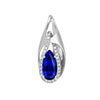 Blue Sapphire Pendant