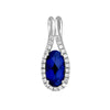 Blue Sapphire Pendant