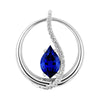 Blue Sapphire Pendant