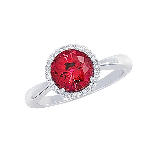 Chatham lab-grown ruby ring, style CR10424WRU