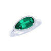 Emerald Ring-CR10427WEM