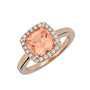 Chatham lab-grown champagne sapphire ring, style CR12429RCS