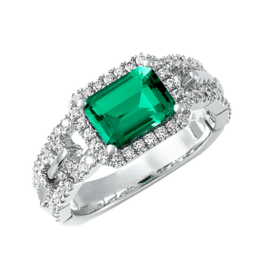 Heart Chatham Lab-Grown Emerald Gems – FIRE & BRILLIANCE