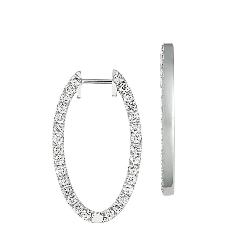 Chatham lab-grown diamond jewelry, style FDE4746W