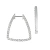 Diamond Fashion Hoops