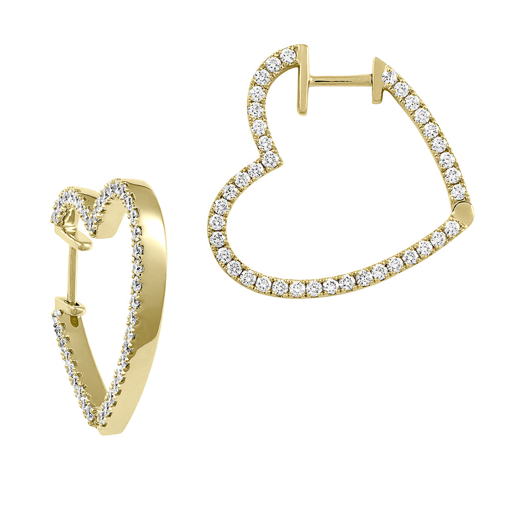 Chatham lab-grown diamond jewelry, style FDE4750Y