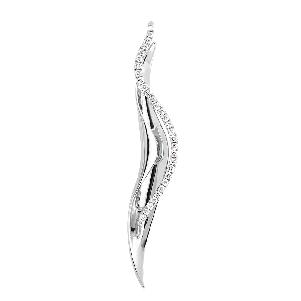 Chatham lab-grown diamond pendant, style FDP4681W
