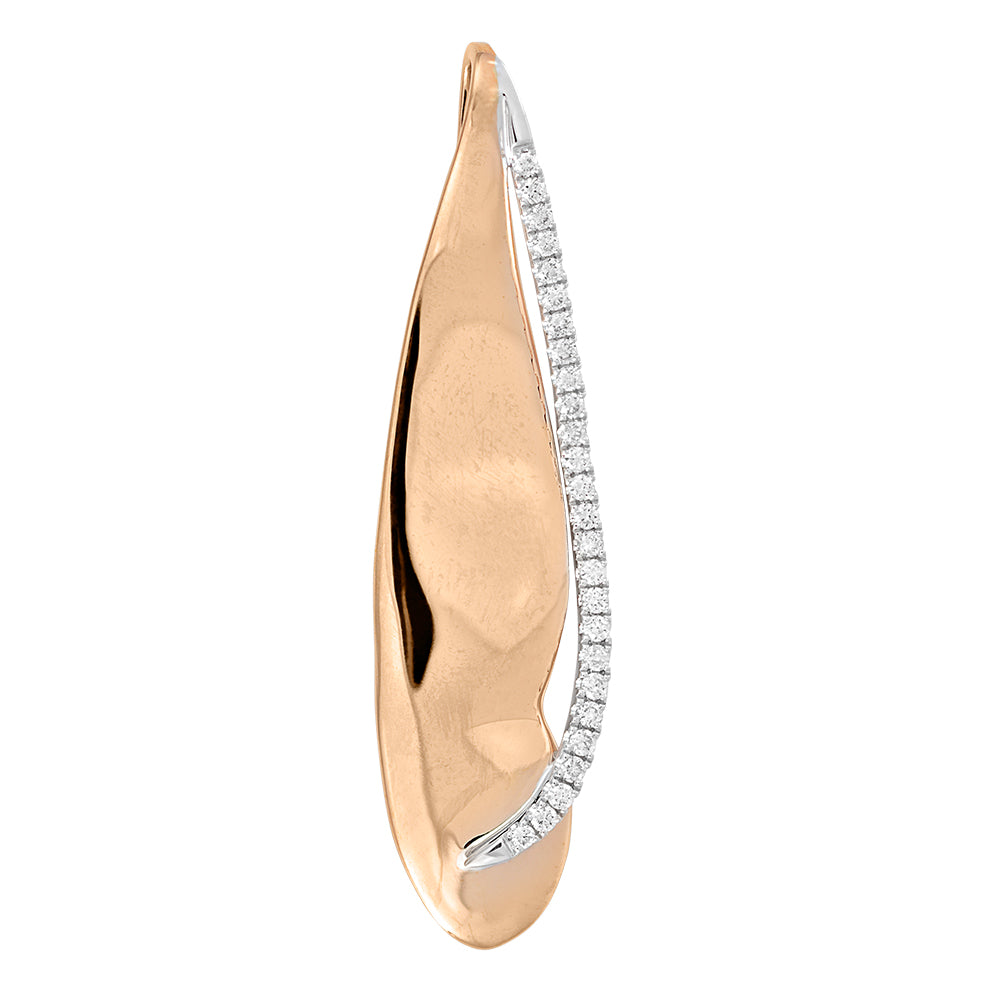 Chatham lab-grown diamond pendant, style FDP4686RW