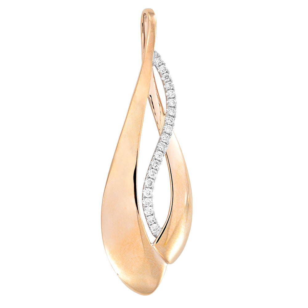 Chatham lab-grown diamond pendant, style FDP4687RW
