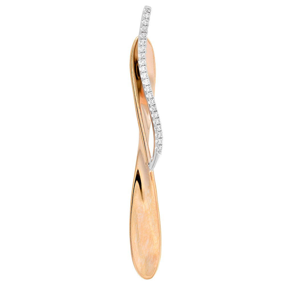 Chatham lab-grown diamond pendant, style FDP4689RW