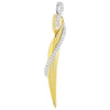 Diamond Fashion Pendant - FDP4693YW