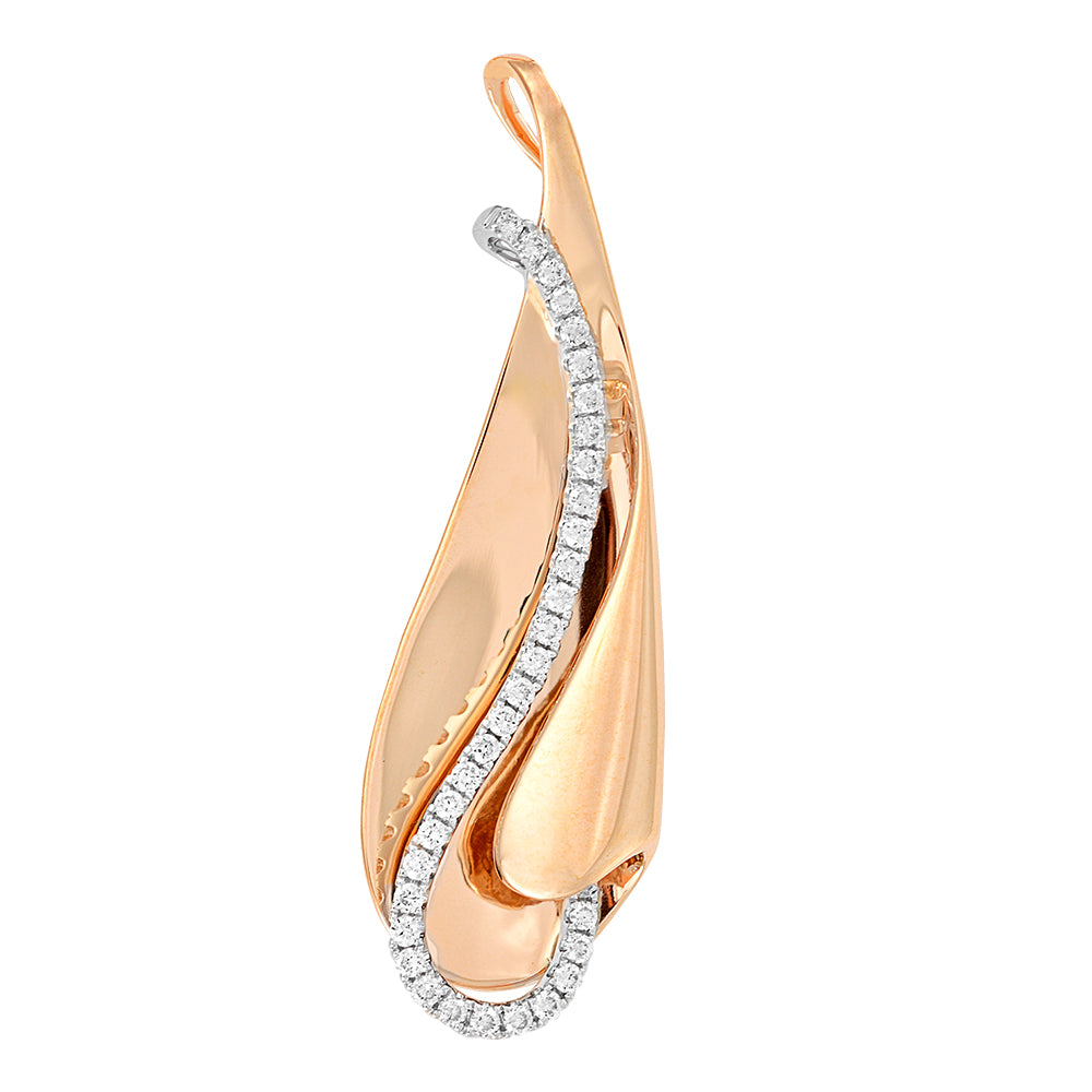 Chatham lab-grown diamond pendant, style FDP4698RW