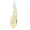 Diamond Fashion Pendant - FDP4703YW