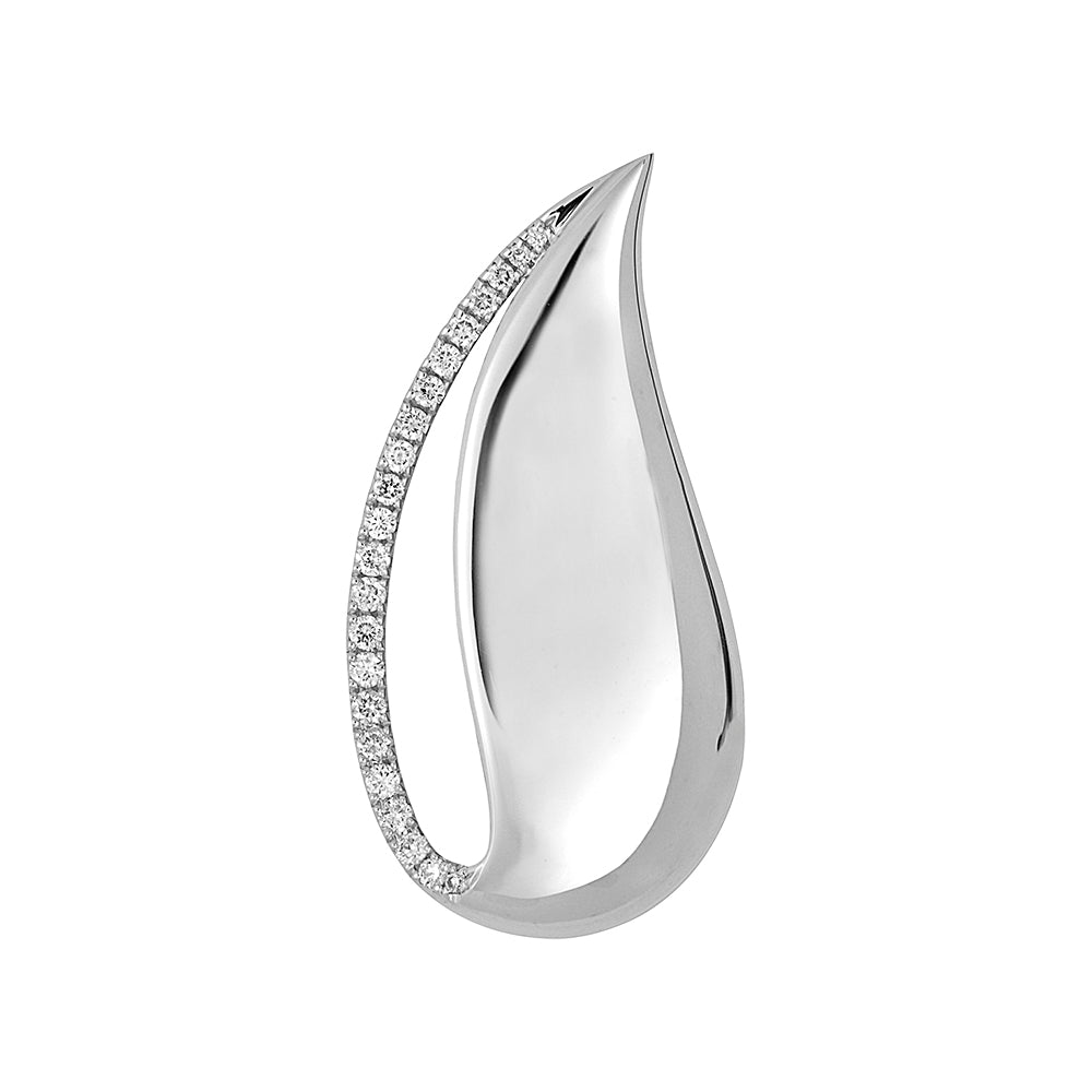 Chatham lab-grown diamond pendant, style FDP4757W