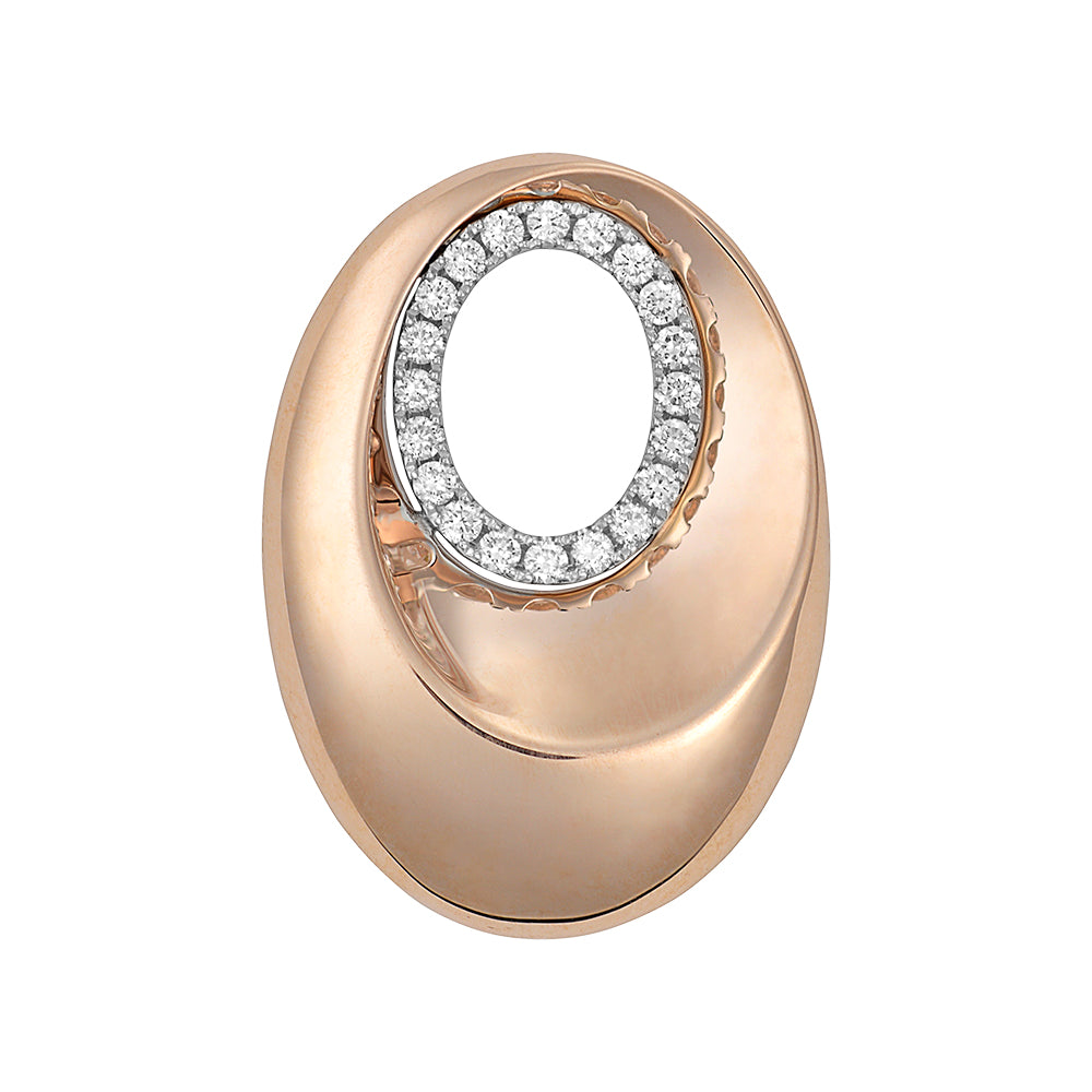 Chatham lab-grown diamond pendant, style FDP4767RW