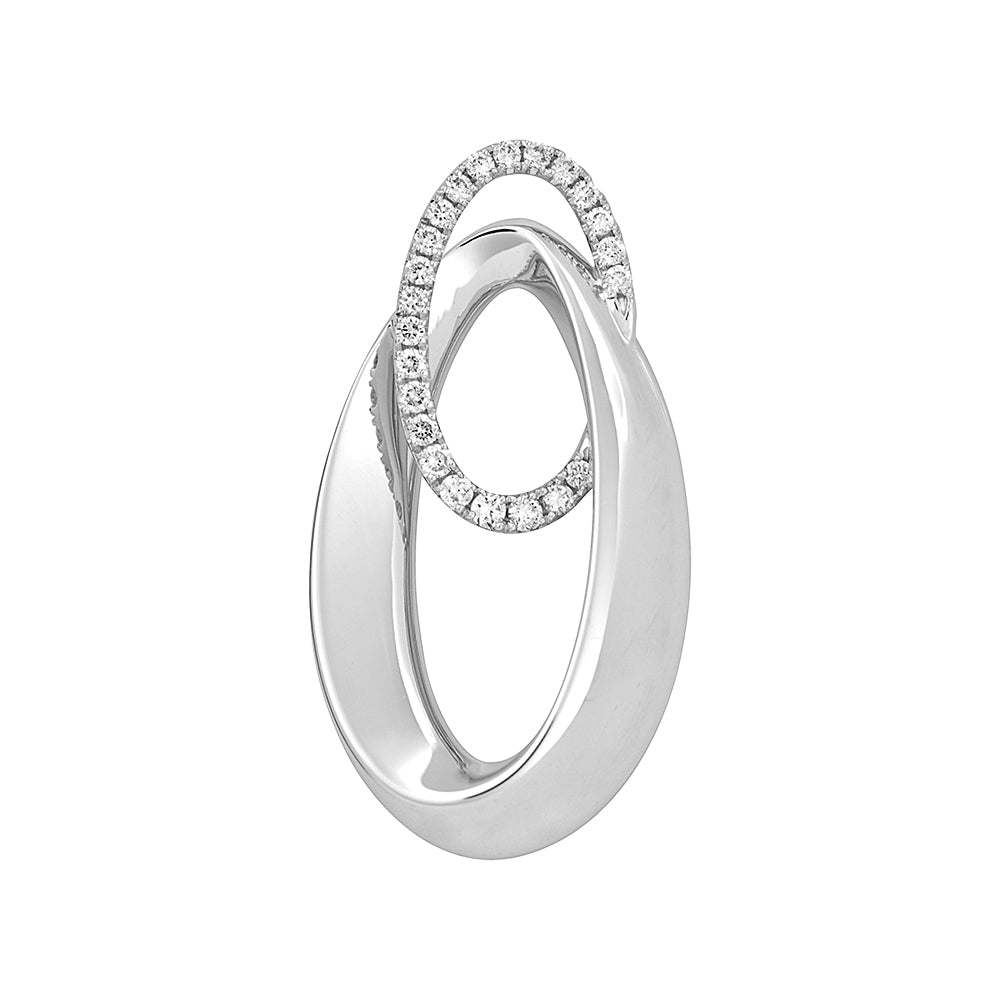 Chatham lab-grown diamond pendant, style FDP4773W