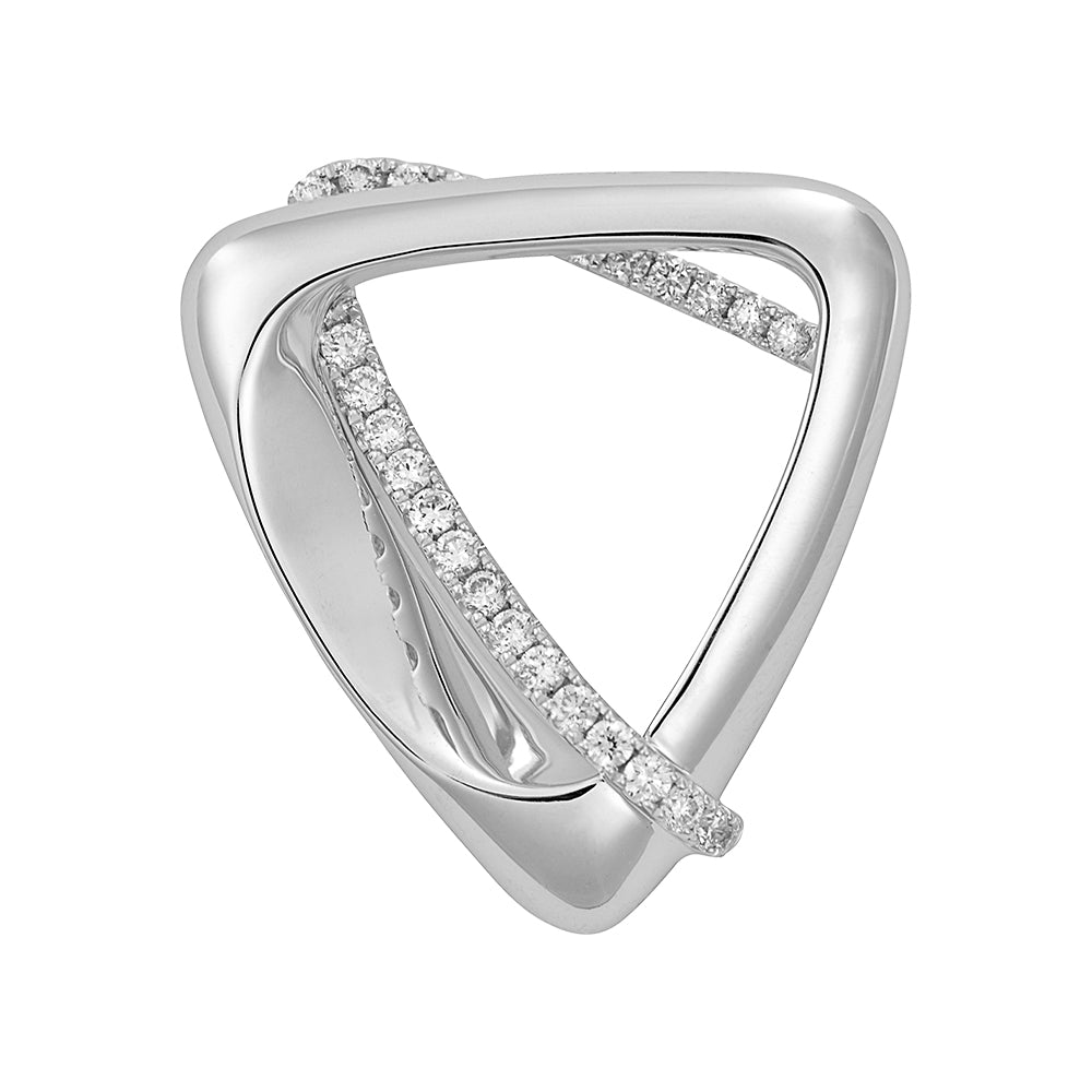 Chatham lab-grown diamond pendant, style FDP4774W