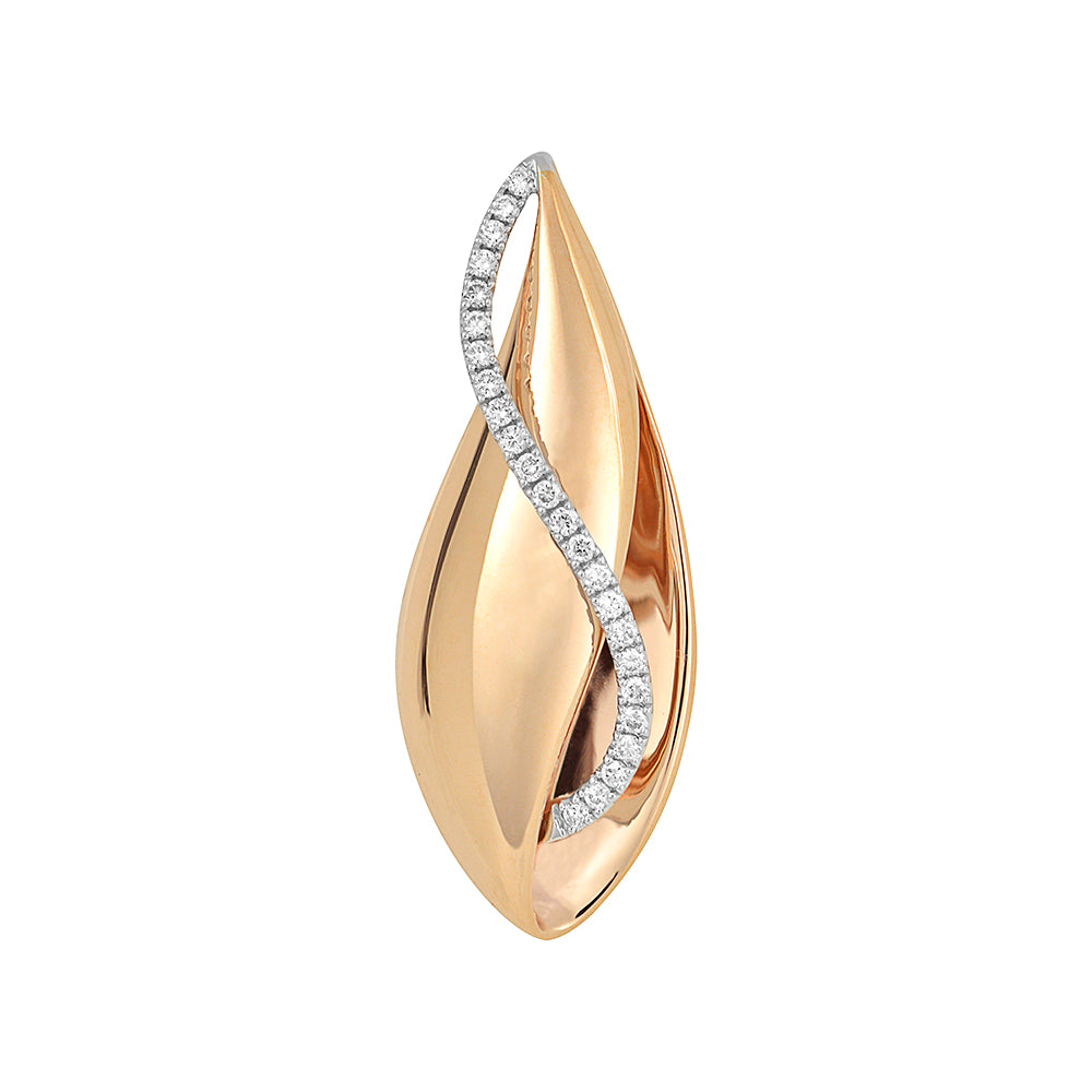 Chatham lab-grown diamond pendant, style FDP4777RW