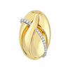 Diamond Fashion Pendant - FDP4805YW