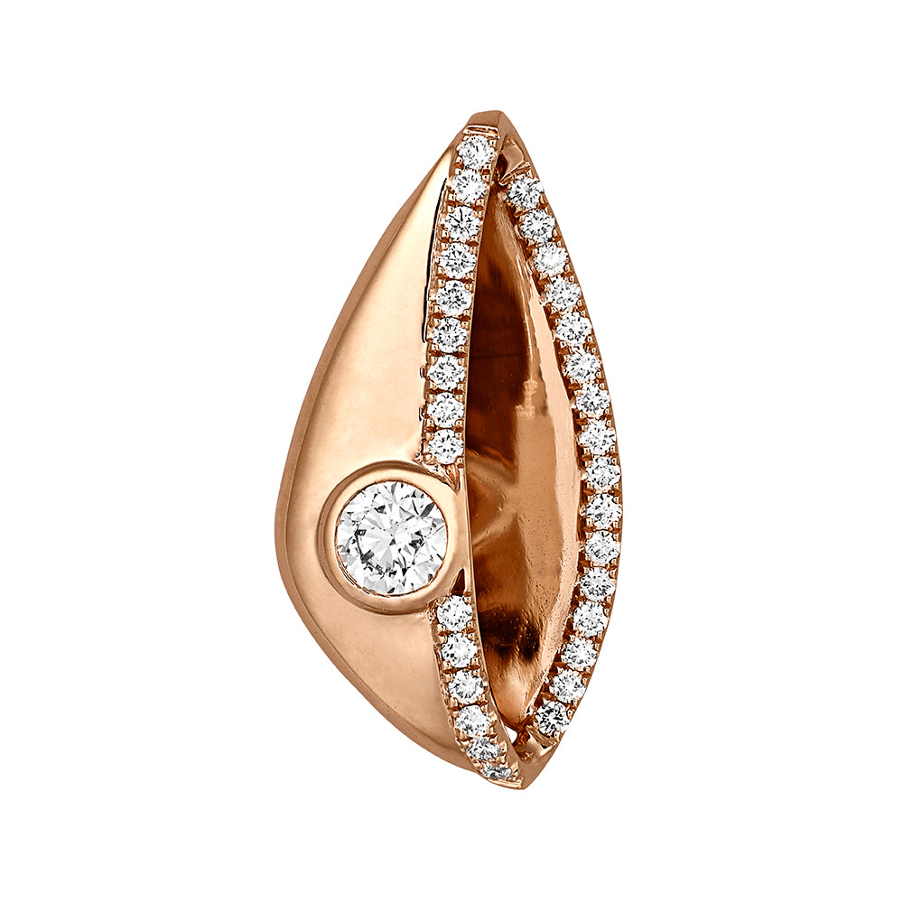 Chatham lab-grown diamond pendant, style FDP4930R