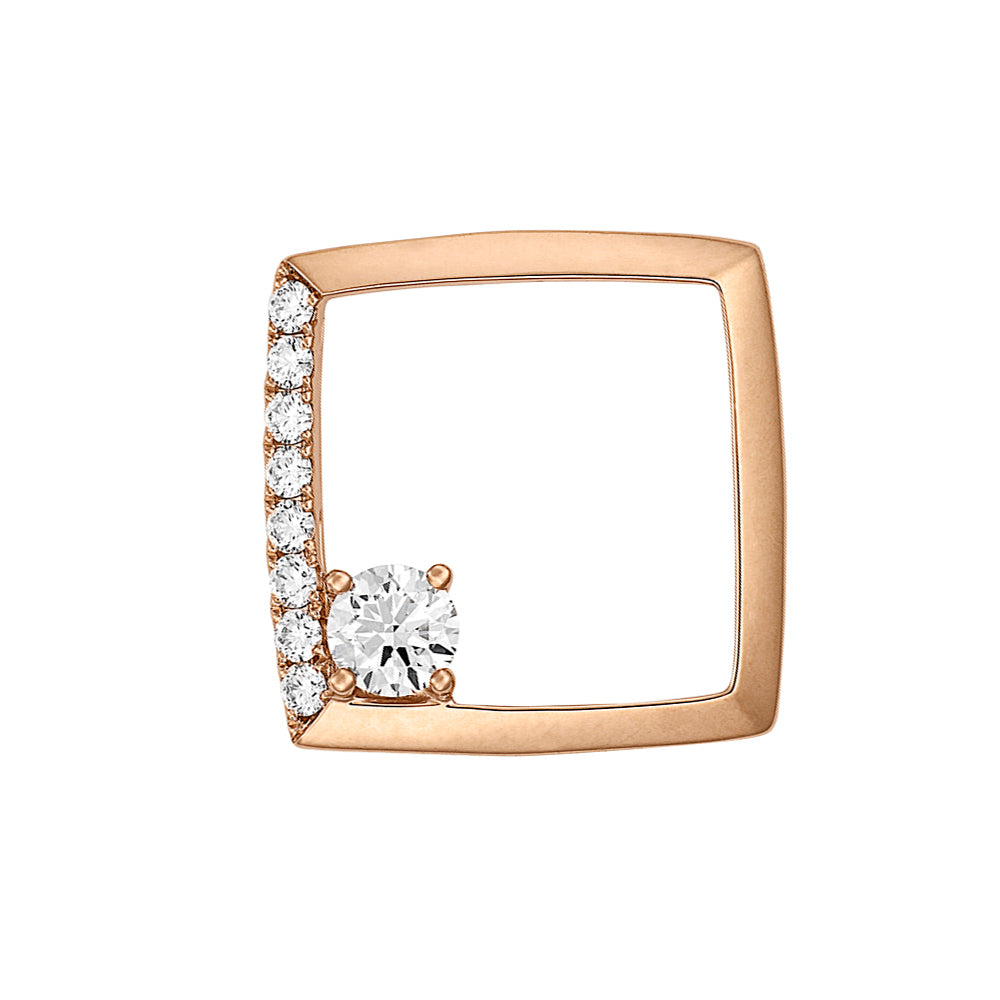 Chatham lab-grown diamond pendant, style FDP4931R