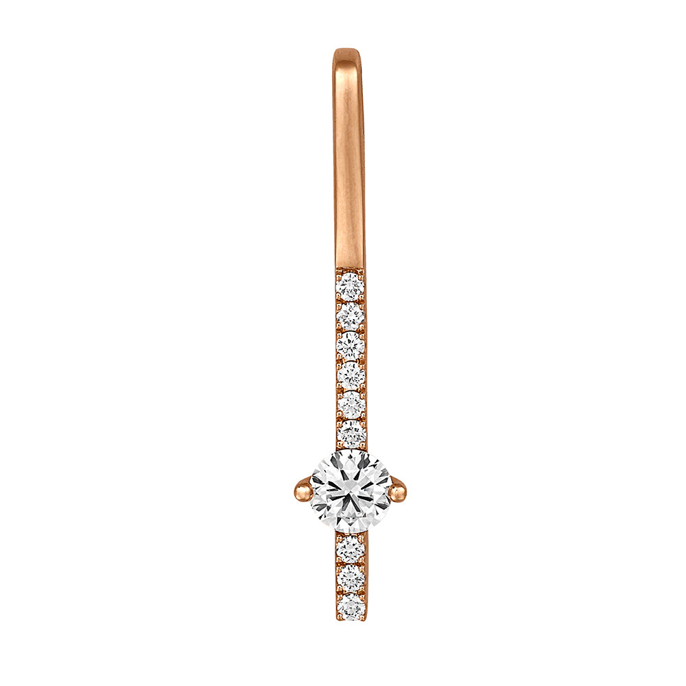 Chatham lab-grown diamond pendant, style FDP4934R