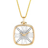 Lab Grown Diamond Clock Pendant