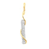 Diamond Fashion Bar Pendant