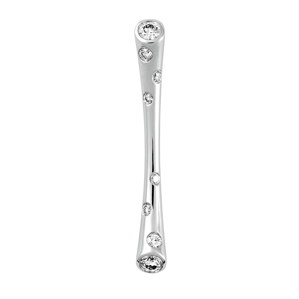 Chatham lab-grown diamond pendant, style FDP5111W