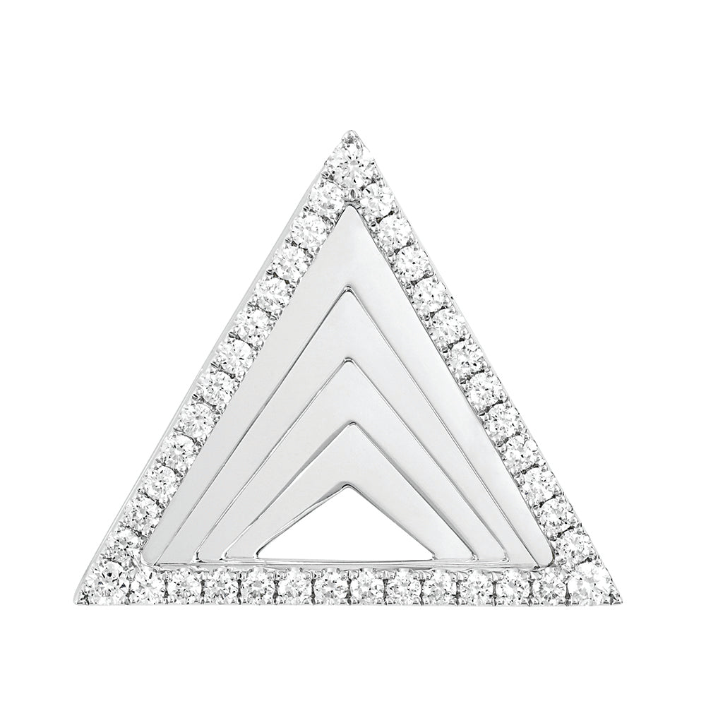 Chatham lab-grown diamond pendant, style FDP5117W