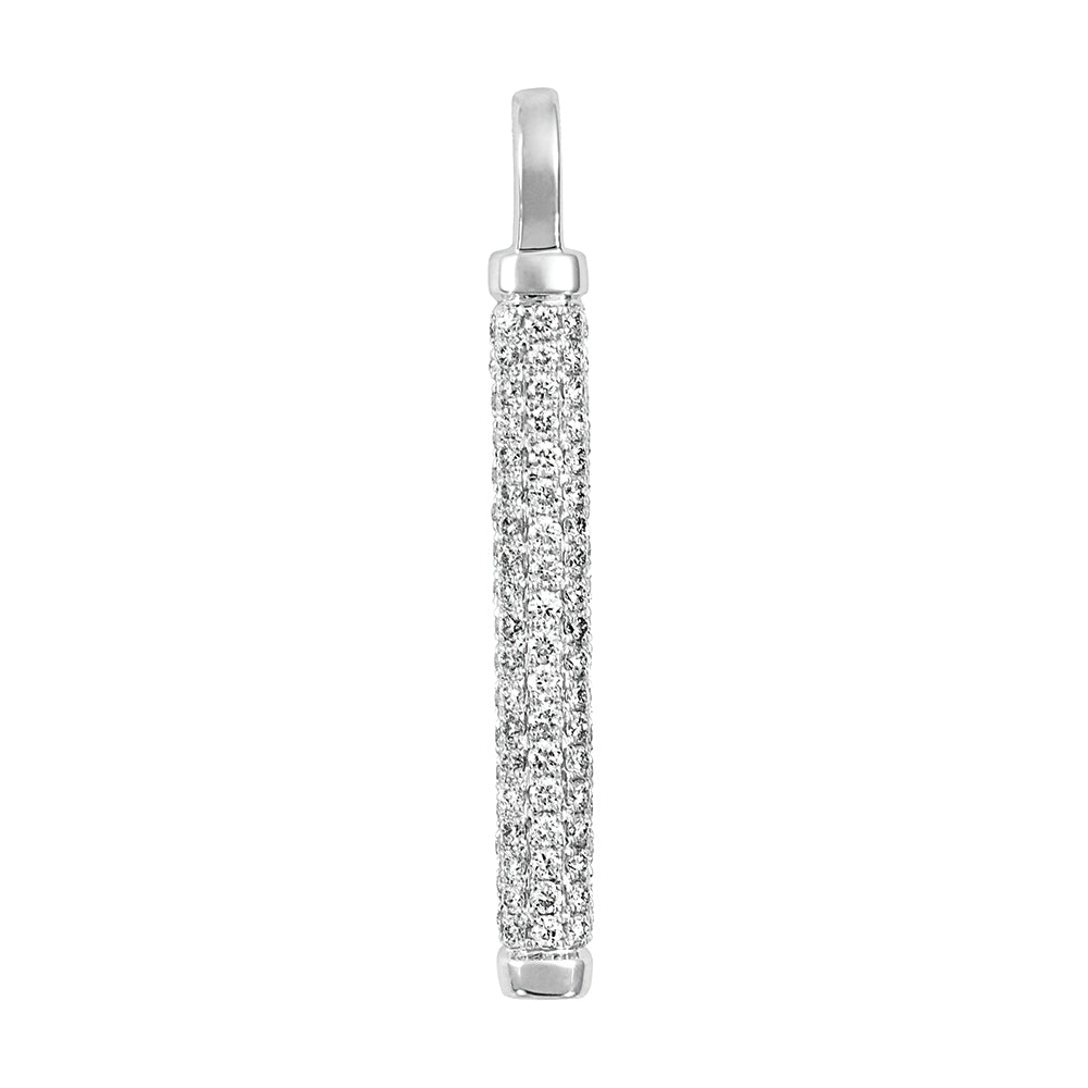 Chatham lab-grown diamond pendant, style FDP5119W