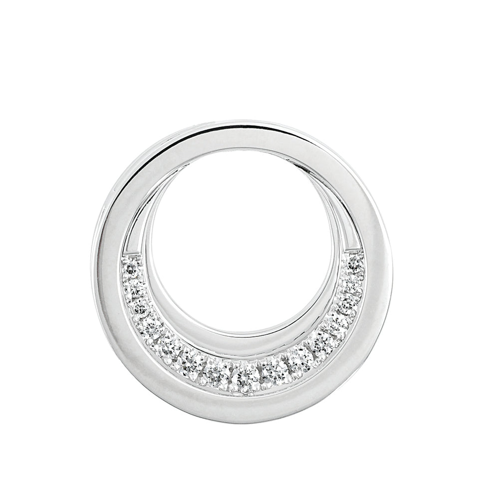 Chatham lab-grown diamond pendant, style FDP5125W