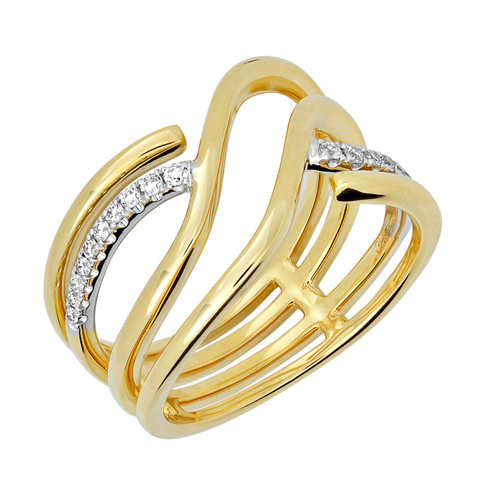 Chatham lab-grown diamond ring, style FDR13947YW