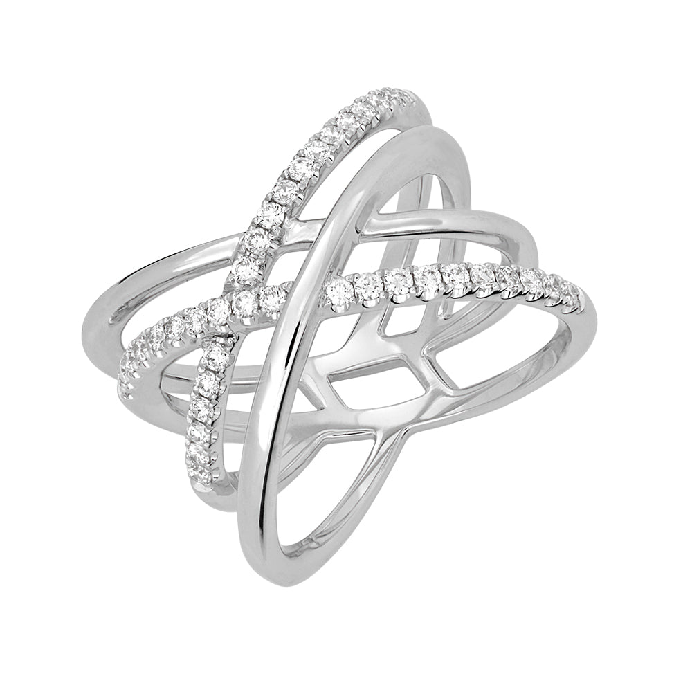 Chatham lab-grown diamond ring, style FDR13951W