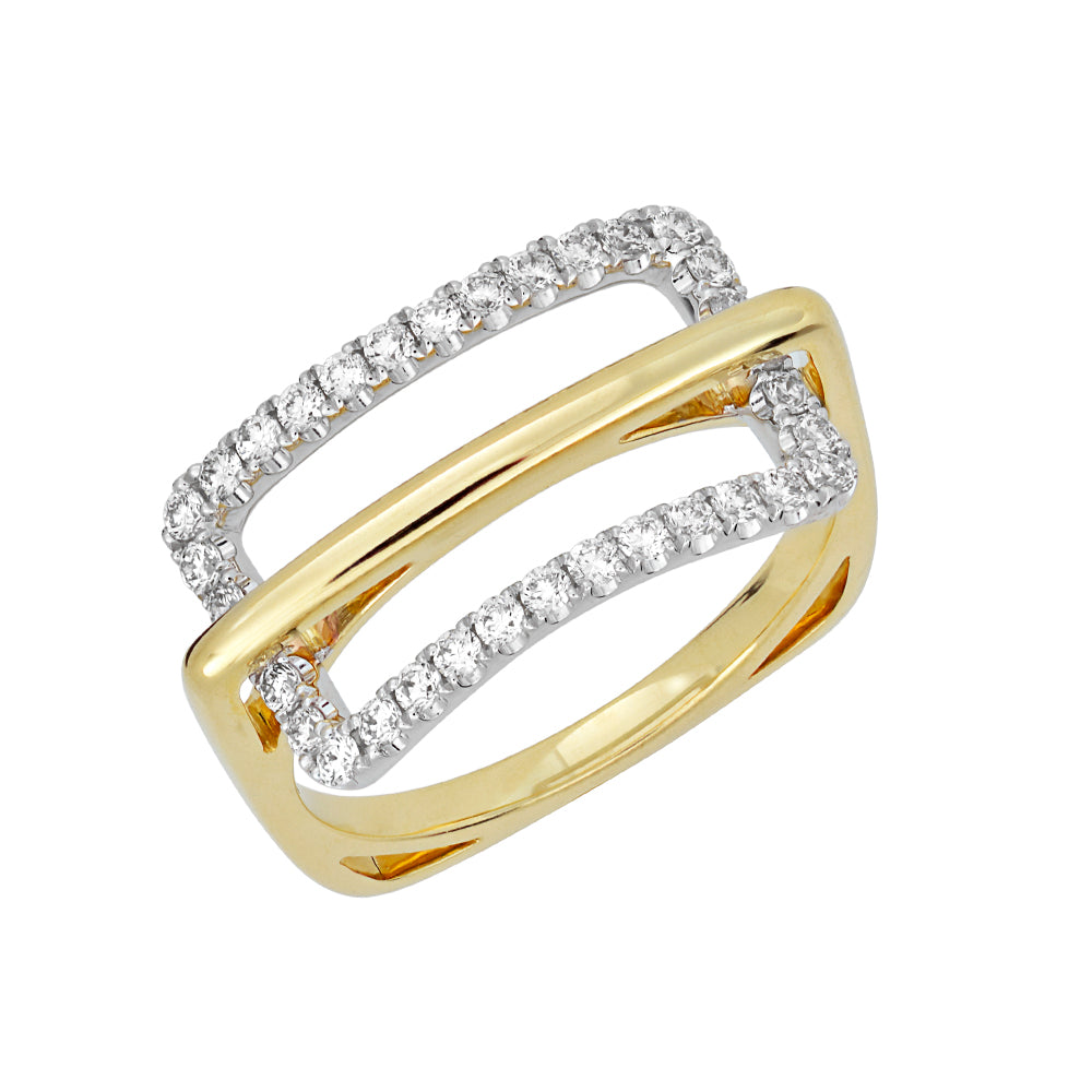 Chatham lab-grown diamond ring, style FDR13955YW