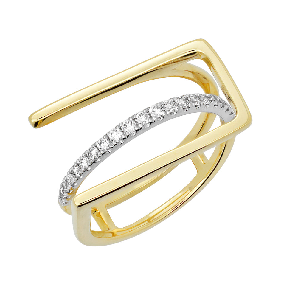 Chatham lab-grown diamond ring, style FDR13957YW