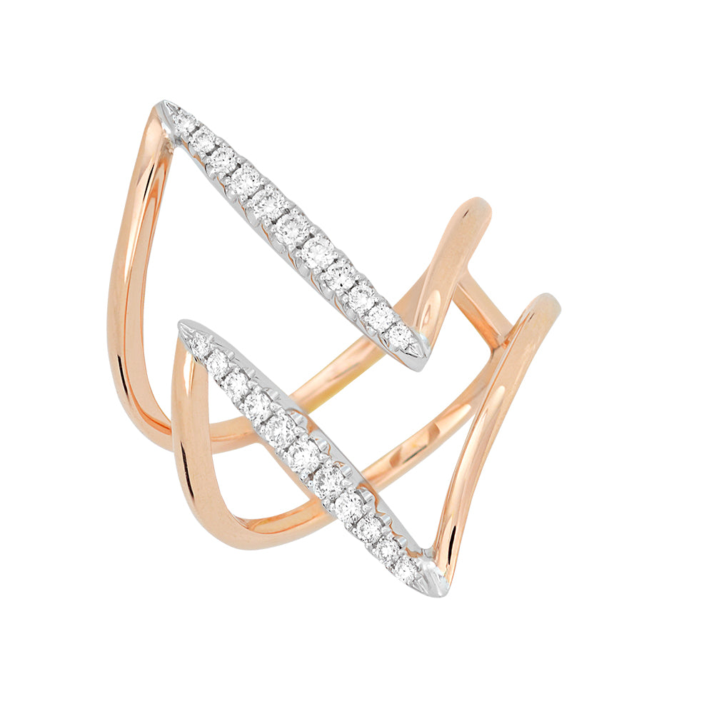 Chatham lab-grown diamond ring, style FDR13961RW