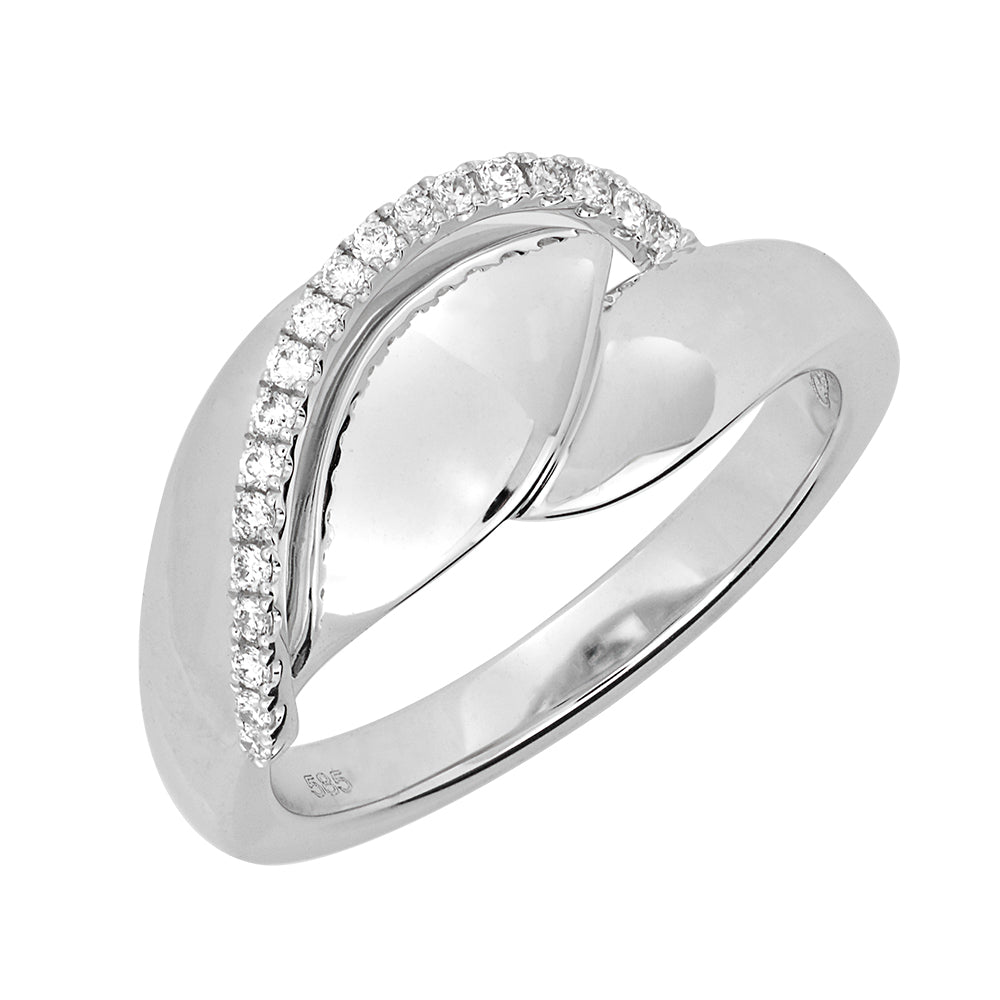 Chatham lab-grown diamond ring, style FDR13971W
