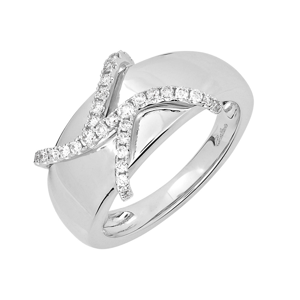 Chatham lab-grown diamond ring, style FDR13977W