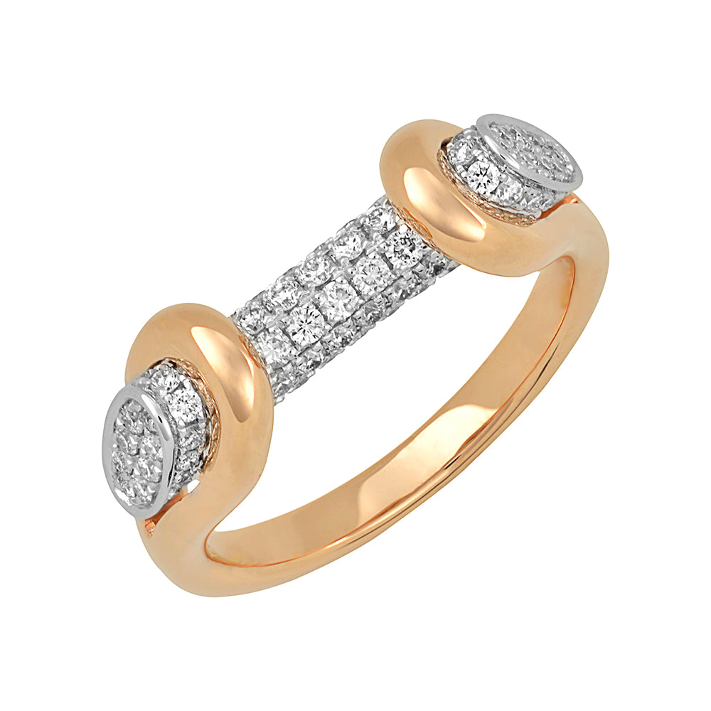 Chatham lab-grown diamond ring, style FDR14036RW