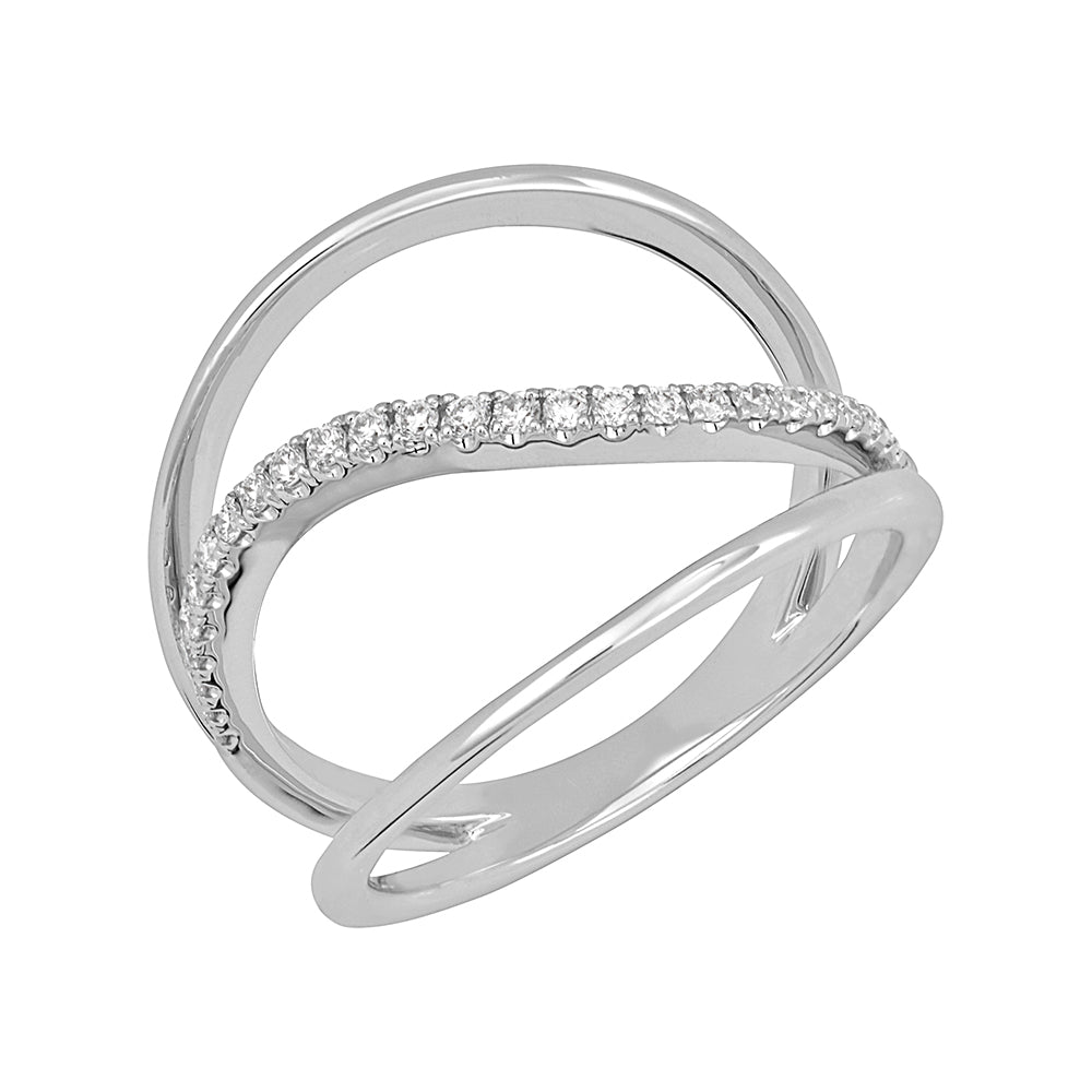 Chatham lab-grown diamond ring, style FDR14039W