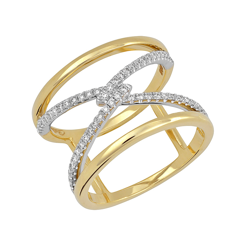 Chatham lab-grown diamond ring, style FDR14041YW