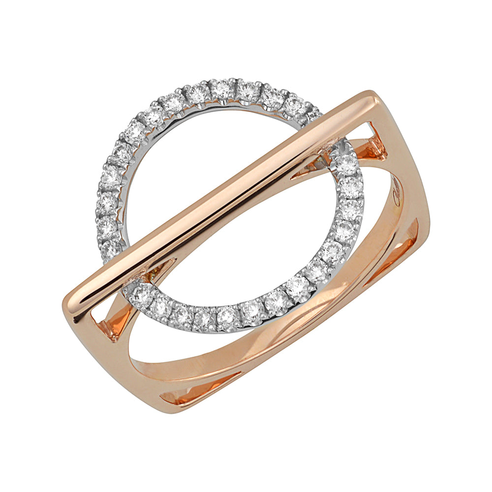 Chatham lab-grown diamond ring, style FDR14047RW